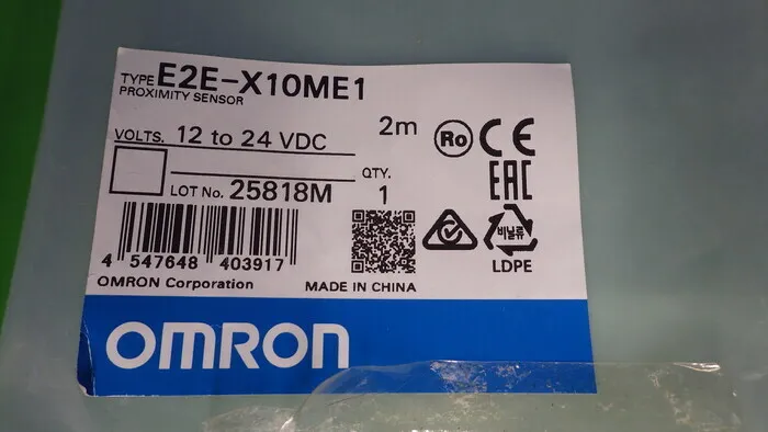 Omron E2E-X10ME1 Proximity sensor Detail Image - ASKINDEX Korea