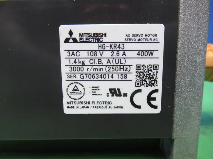 Mitsubishi Electric HG-KP43 AC servo motor Detail Image - ASKINDEX Korea
