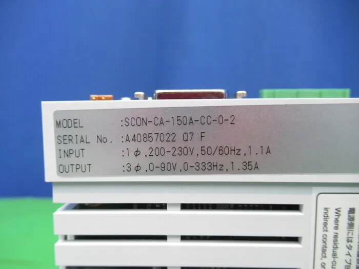 YES SCON-CA-150A-CC-0-2 Position controller Detail Image - ASKINDEX Korea