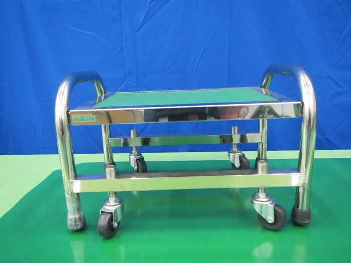 AS ONE  Step stool with casters Detail Image - ASKINDEX Korea