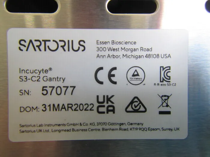 Sartorius IncuCyte S3 Living cell analysis system Detail Image - ASKINDEX Korea