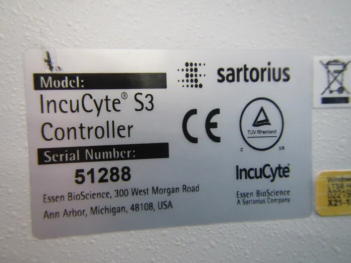 Sartorius IncuCyte S3 Living cell analysis system Detail Image - ASKINDEX Korea