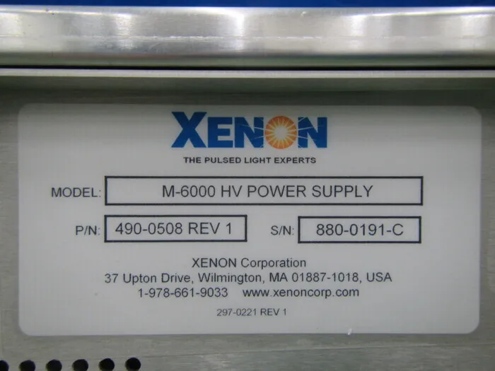 XENON M-6000 Power source (UV) Detail Image - ASKINDEX Korea
