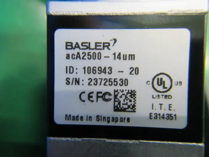 바젤 acA2500-14um CCD 카메라(흑백) 상세 이미지 - ASKINDEX 코리아