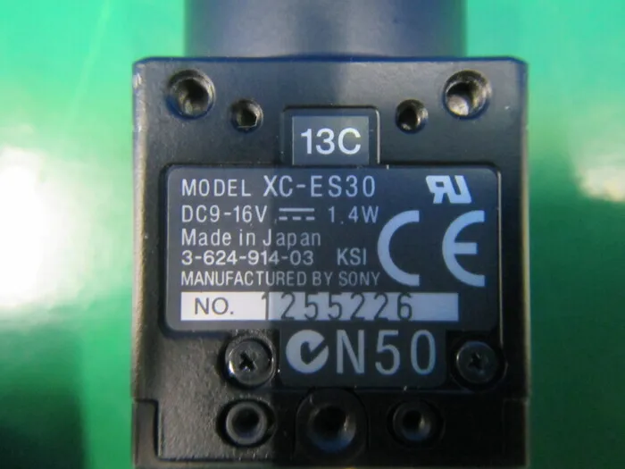 Sony XC-ES30 CCD camera (black and white) Detail Image - ASKINDEX Korea