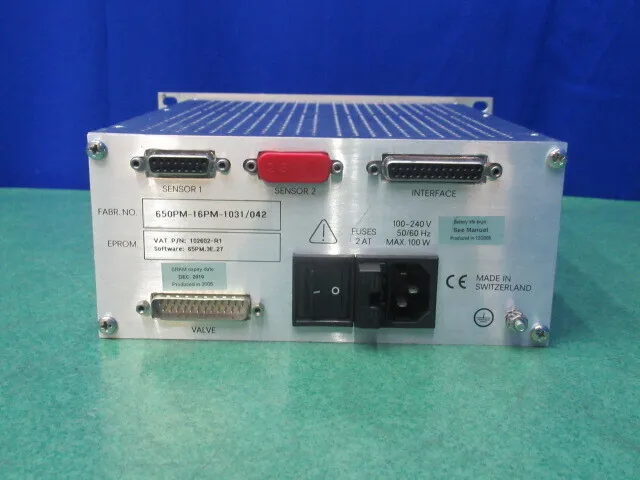 VAT PM-7 Pressure controller Detail Image - ASKINDEX Korea
