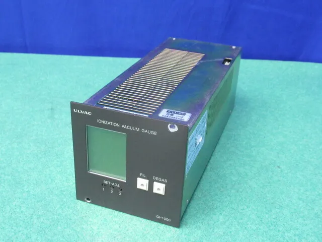 ULVAC GI-1000 Ionization vacuum gauge Detail Image - ASKINDEX Korea