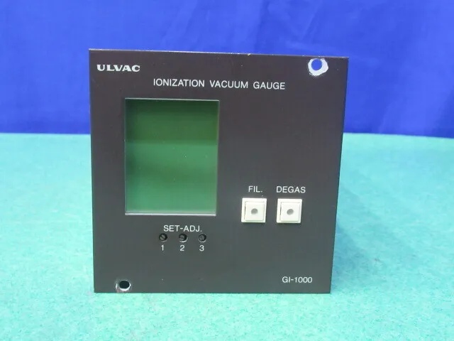 ULVAC GI-1000 Ionization vacuum gauge Detail Image - ASKINDEX Korea