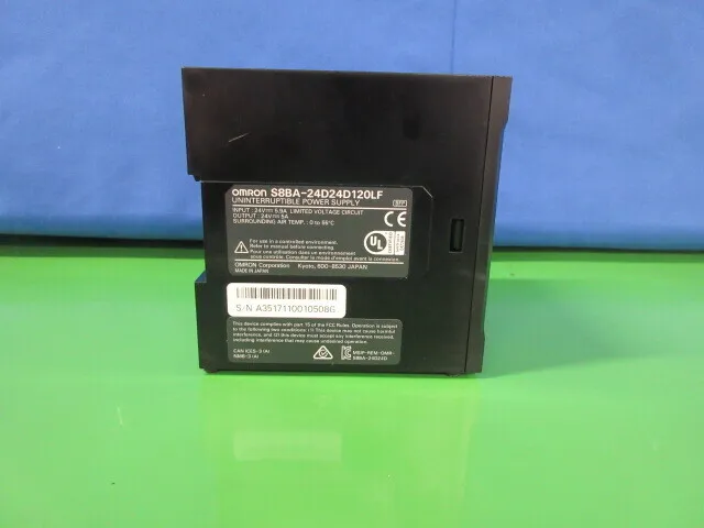 오므론 S8BA-24D24D120LF 무정전 전원 공급 장치(UPS) 상세 이미지 - ASKINDEX 코리아