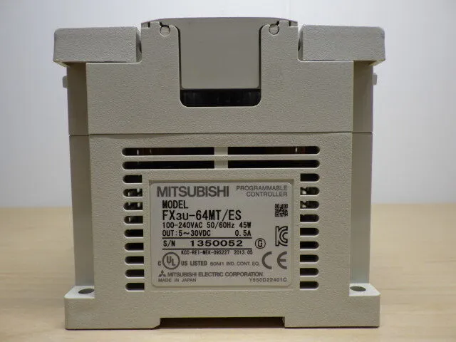 Mitsubishi Electric FX3U-64MT/ES PLC (Programmable Logic Controller) Detail Image - ASKINDEX Korea