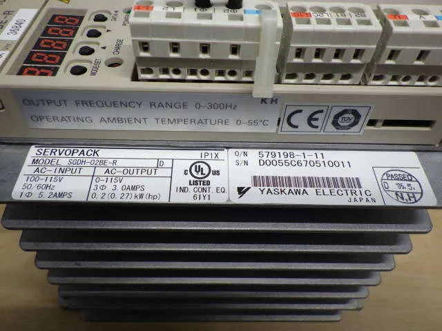 Yaskawa Electric SGDH-02BE-R Servo driver Detail Image - ASKINDEX Korea