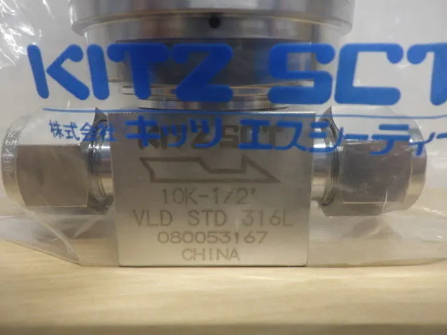 KITZ SC T VLD8CS-SC-STD-316L Diaphragm valve Detail Image - ASKINDEX Korea