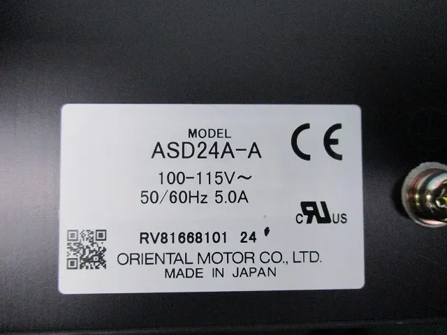 Oriental Motor ASD24A-A Stepping motor driver Detail Image - ASKINDEX Korea