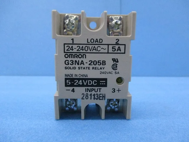 Omron G3NA-205B-UTU DC5-24 Solid State Relay Detail Image - ASKINDEX Korea
