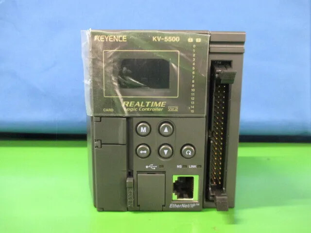 Keyence KV-5500 시퀀서 (PLC) CPU 유닛 상세 이미지 - ASKINDEX 코리아