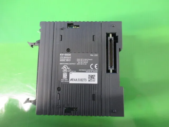 Keyence KV-5500 시퀀서 (PLC) CPU 유닛 상세 이미지 - ASKINDEX 코리아