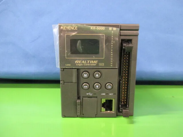 Keyence KV-5000 시퀀서 (PLC) CPU 유닛 상세 이미지 - ASKINDEX 코리아