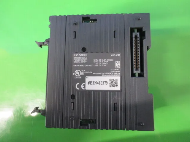 Keyence KV-5000 시퀀서 (PLC) CPU 유닛 상세 이미지 - ASKINDEX 코리아