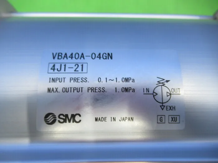 SMC VBA40A-04GN 증압 밸브 상세 이미지 - ASKINDEX 코리아