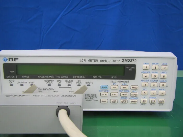 nF circuit block ZM2372 LCR meter Detail Image - ASKINDEX Korea