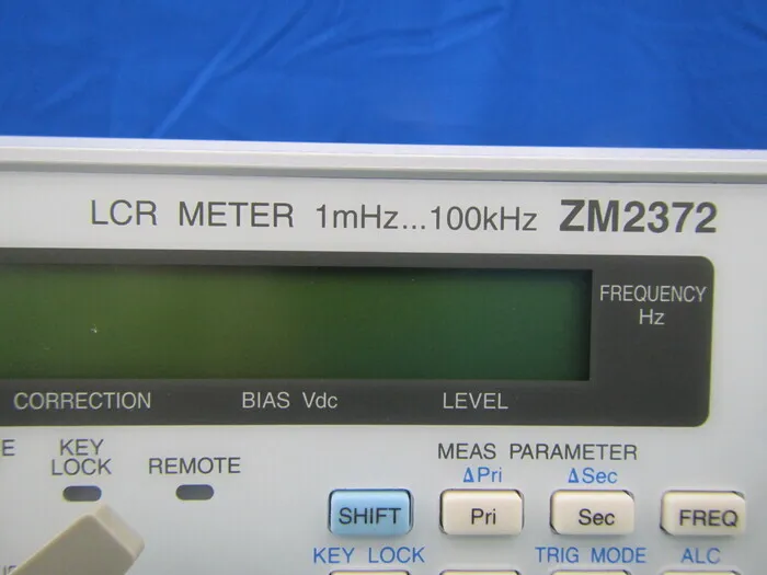 nF circuit block ZM2372 LCR meter Detail Image - ASKINDEX Korea