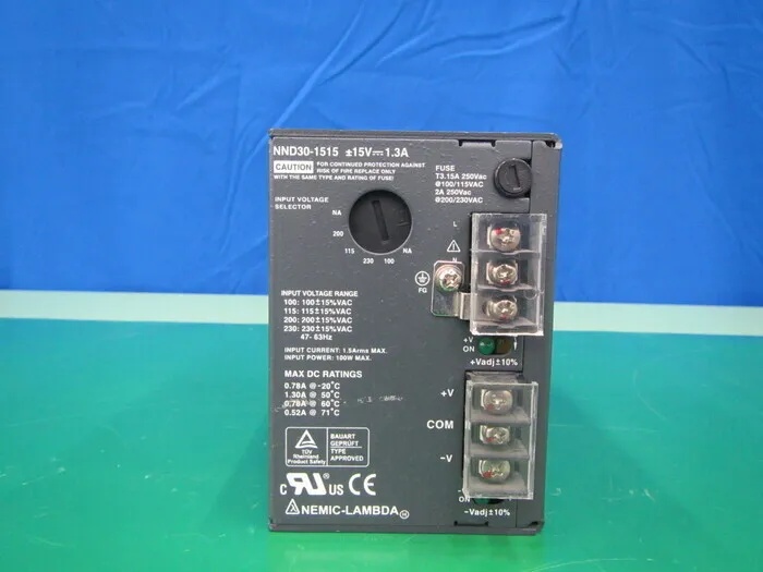 Nemic Lambda NN30-1515 Switching power supply Detail Image - ASKINDEX Korea