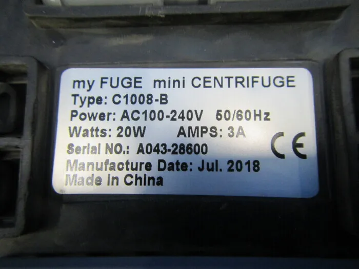 greiner　bio-one C1008-B centrifuge Detail Image - ASKINDEX Korea