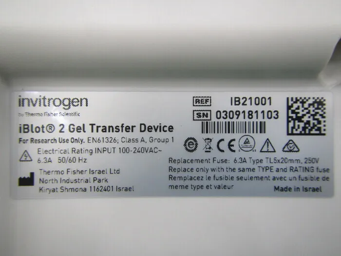 Thermo Fisher Scientific IB21001（ｉBlot２） Protein quantification system Detail Image - ASKINDEX Korea
