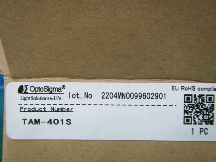 Sigma Optical Co., Ltd. TAM-401S 1-axis stage Detail Image - ASKINDEX Korea