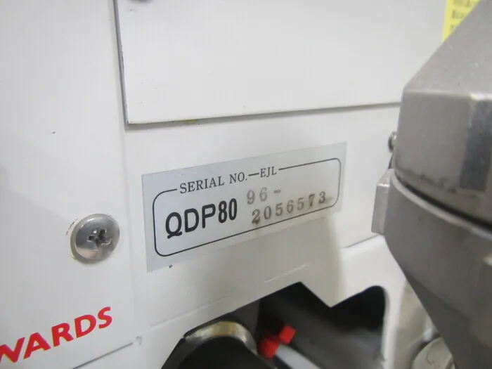 에드워즈 QDP80 건식 진공 펌프 상세 이미지 - ASKINDEX 코리아