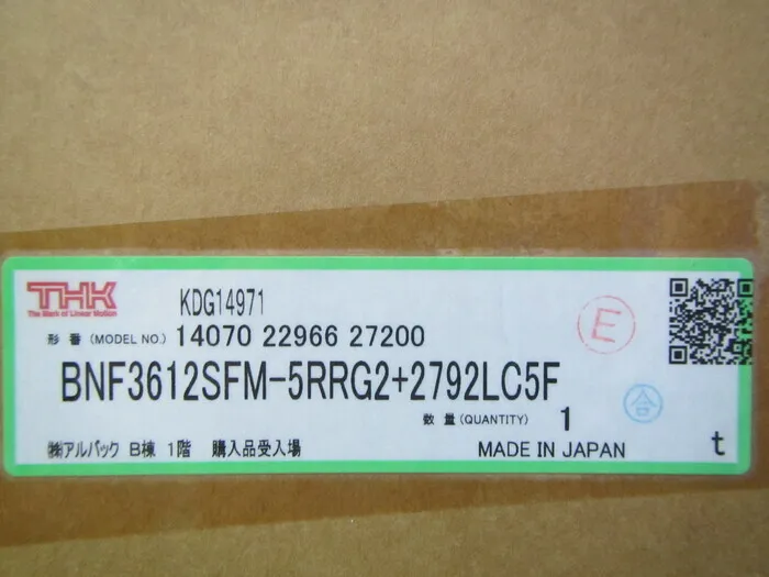 THK BNF3612SFM-5RRG2＋２７９２LC5F 정밀 볼 나사 상세 이미지 - ASKINDEX 코리아