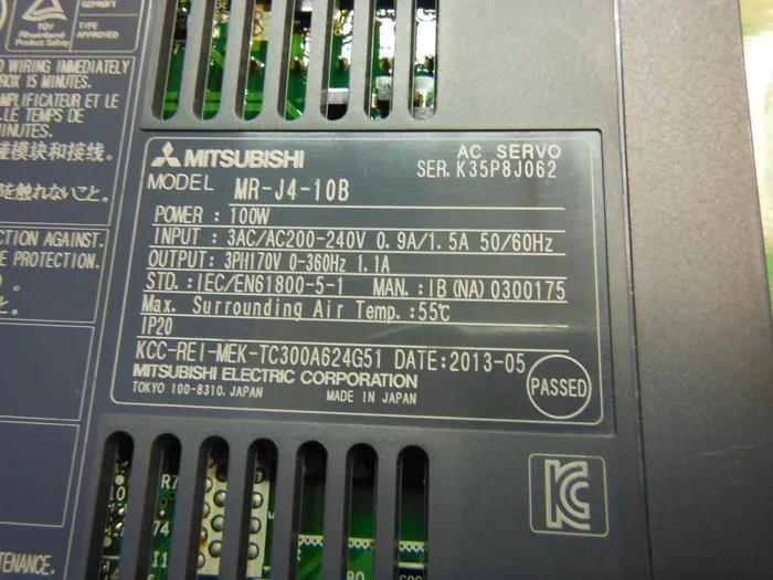 Mitsubishi Electric MR-J4-10B Servo driver Detail Image - ASKINDEX Korea