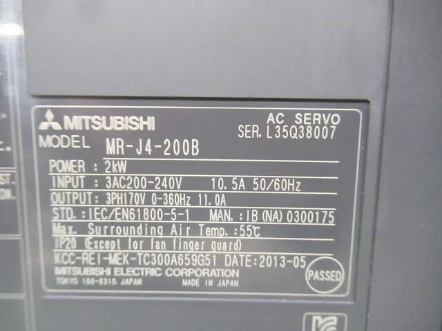 ko_三菱電機 MR-J4-200B ko_ACサーボドライバー 상세 이미지 - ASKINDEX 코리아