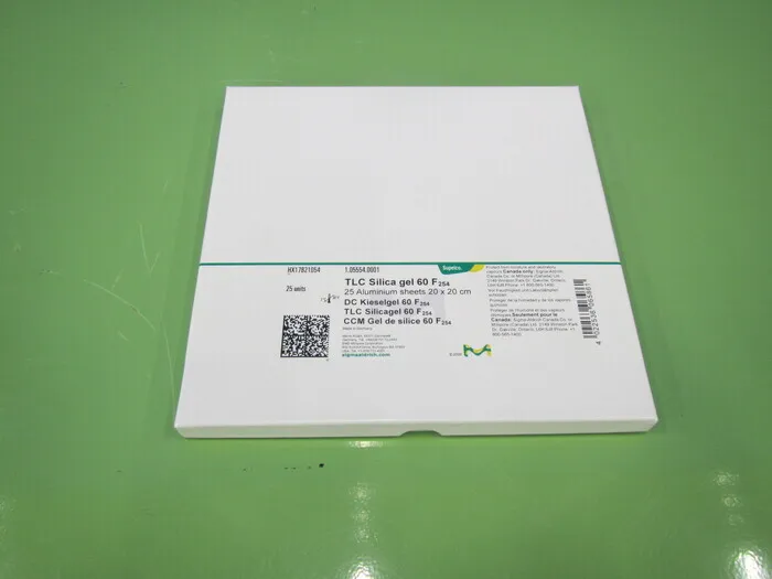 Merck シリカゲル60 F254 TLC glass plate Detail Image - ASKINDEX Korea