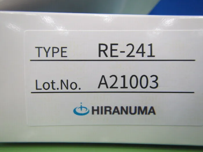 HIRANUMA RE-241 Comparison electrode Detail Image - ASKINDEX Korea
