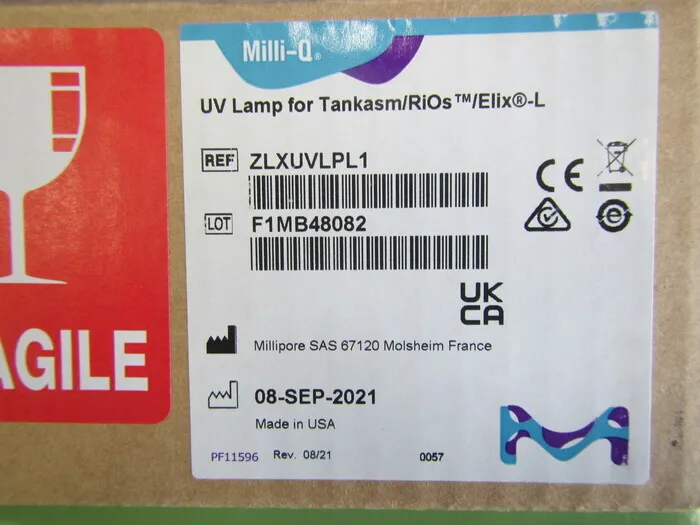 Merck Millipore ZLXUVLPL1 UV lamp Detail Image - ASKINDEX Korea
