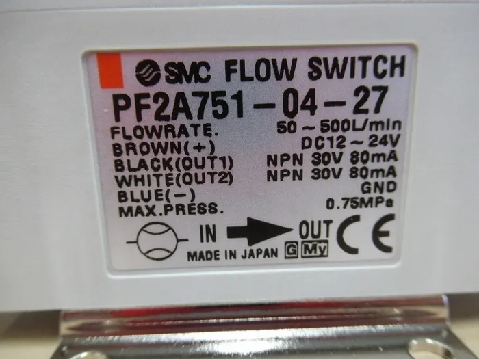 SMC PF2A751-04-27 흐름 스위치 상세 이미지 - ASKINDEX 코리아