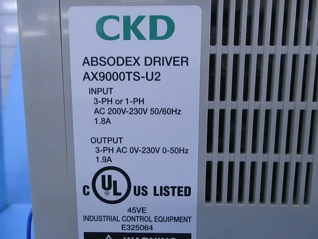 ＣＫＤ AX9000TS-U2 앱소덱스 드라이버 상세 이미지 - ASKINDEX 코리아