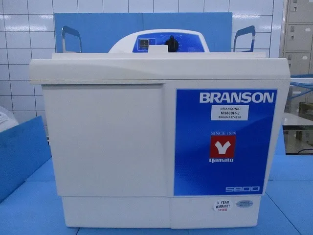 Yamato Scientific (Branson) M5800H-J Ultrasonic cleaning machine (tabletop) Detail Image - ASKINDEX Korea