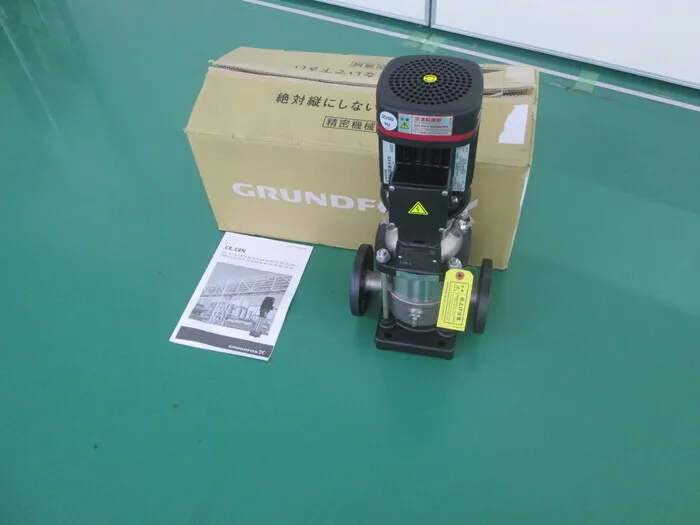그룬드 포스 CRN1-6A-FGJ-A-E-HQQE 스테인리스 제립형 다단 소용돌이 펌프 상세 이미지 - ASKINDEX 코리아