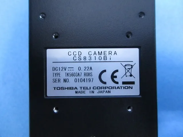 도시바 테리 CS8310Bi 흑백 CCD 카메라 상세 이미지 - ASKINDEX 코리아