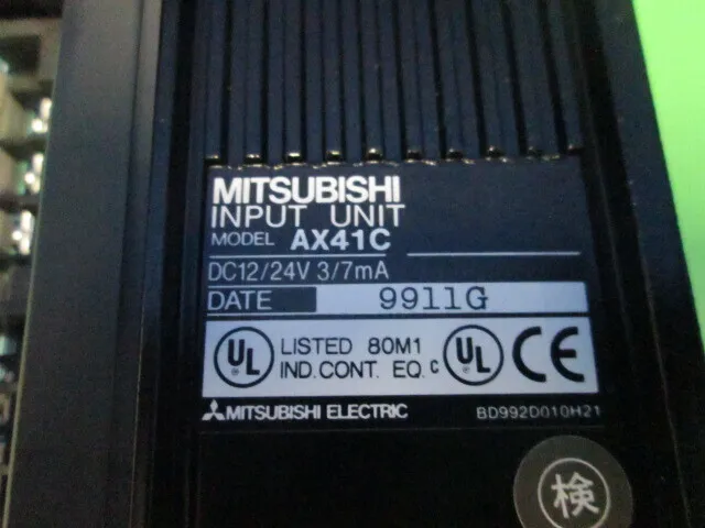 en_三菱電機 AX41C en_シーケンサー(INPUT UNIT) Detail Image - ASKINDEX Korea