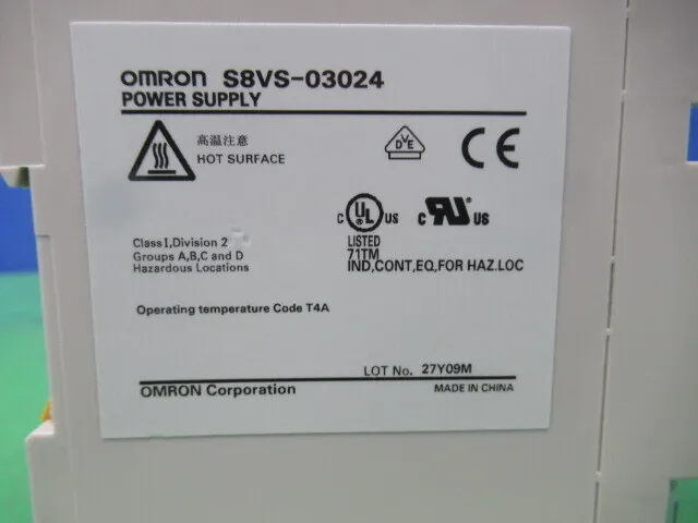 Omron S8VS-03024 Switching power supply Detail Image - ASKINDEX Korea