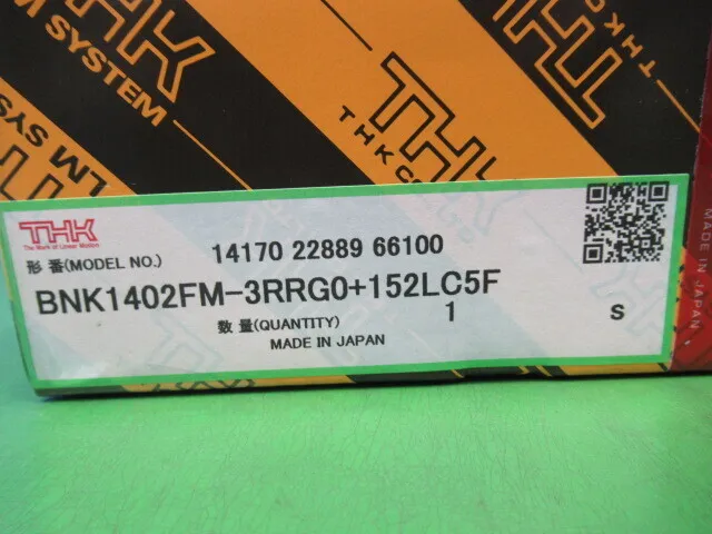 THK BNK1402FM-3RRG0+152LC5F Precision ball screw Detail Image - ASKINDEX Korea