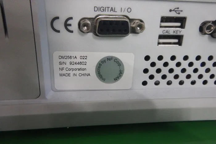 nF circuit design block DM2561A Multimeter Detail Image - ASKINDEX Korea