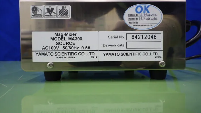 Yamato Science MA300 Magnetic stirrer Detail Image - ASKINDEX Korea