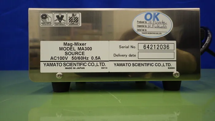 Yamato Science MA300 Magnetic stirrer Detail Image - ASKINDEX Korea