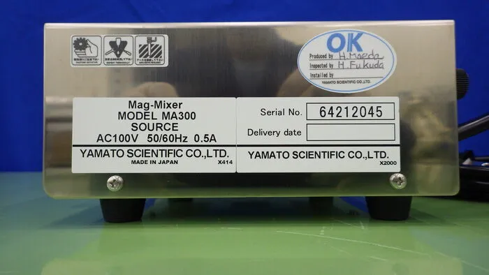 Yamato Science MA300 Magnetic stirrer Detail Image - ASKINDEX Korea