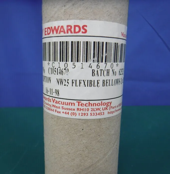 Edwards NW25 L=123 Flexible tube for vacuum Detail Image - ASKINDEX Korea