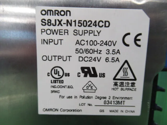 Omron S8JX-N15024CD Switching power supply Detail Image - ASKINDEX Korea